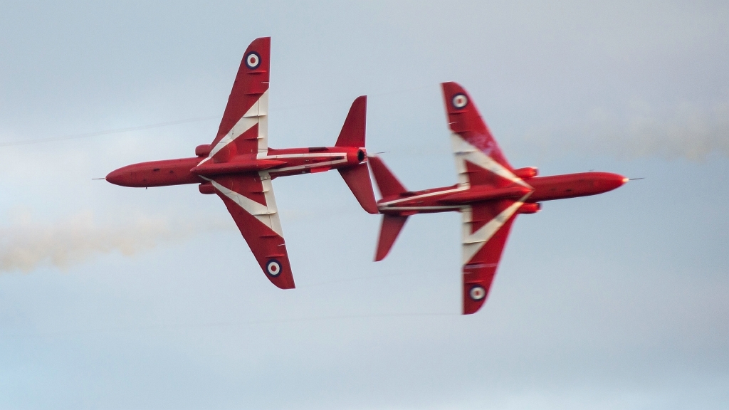 20150918_0634.JPG - Red Arrows met BAE Systems Hawk T1 van het Verenigd Koninkrijk.