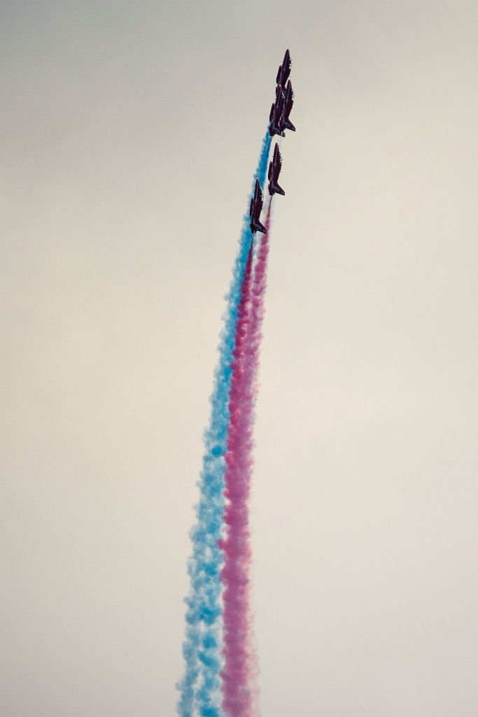 20150918_0747.JPG - Red Arrows met BAE Systems Hawk T1 van het Verenigd Koninkrijk.