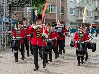 20220606-0028 : Belgie, Budel Drumline St Nicolaas en St Antonius, Evenementen, Events, Hamont-Achel, Maandag, Mars en showwedstrijden, Mars en showwedstrijden 2022, Muziekgroepen, Plaatsen