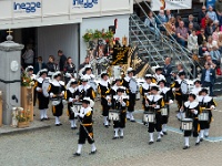 20220606-0693 : Belgie, Evenementen, Events, Hamont-Achel, Maandag, Mars en showwedstrijden, Mars en showwedstrijden 2022, Muziekgroepen, Plaatsen, St Huiberchts Lille K Schutterij St Sebastiaan