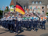 20220604-0043 : Belgie, Evenementen, Events, Hamont-Achel, Hussum Spielmanszug Rödemis, Mars en showwedstrijden 2022, Muziekgroepen, Plaatsen, Taptoe