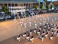 20220604-0424 : Belgie, Evenementen, Events, Hamont-Achel, Mars en showwedstrijden, Mars en showwedstrijden 2022, Muziekgroepen, Plaatsen, Strausberg Fanfarenzug, Taptoe
