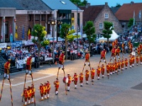 20220604-0512 : Belgie, Evenementen, Events, Hamont-Achel, Mars en showwedstrijden, Mars en showwedstrijden 2022, Merchtem Koninklijke Steltenlopers, Muziekgroepen, Plaatsen, Taptoe