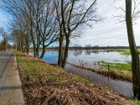 20210204 0011  De omliggende velden zijn overstroomd : Achel Trappistenwandeling 2021