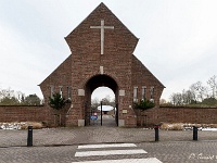 20210124 0100  Kerkhof : Engelszell Trappisten wandelroute 2021, Wandelingen, Achel centrum