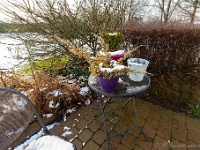 20210124 0004  Een nachtje gesneeuwd : Rond de deur, Wandelingen, Onze tuin