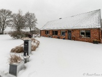 20210207 0112  Vanaf thuis vertrekken : Ons huis, Sneeuwwandeling 2021