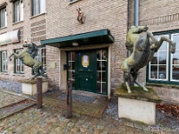 20210117 0061  Het oude stationsgebouw... : West Vleteren Trappisten wandelroute 2021, Achel Statie