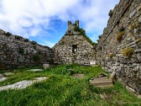 20170922 0192  Een ruine oude kerk met bijgehorend kerkhof zoals er velen zijn in deze streek. : Ierland 2017