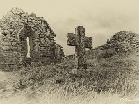 20170923 0065 1  Dit soort kerkhofjes met bijbehorende ruïnes kom je vaak tegen in Ierland. : Ierland 2017