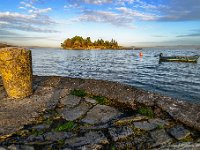 20170924 0761  Een idyllisch plekje met zicht op Garinish Island omgeving Glenngariff in de late avondzon. : Ierland 2017