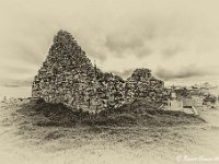 20170925 0530 1-HDR  Toepasselijk voor deze dag het Kilcatherine graveyard aan de Coulagh Bay. : Ierland, Ierland 2017, Plaatsen