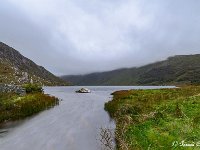 20170925 0601  Het Glenbech Lough in de buurt van Ardgroom op een bewolkte dag. : Ierland 2017