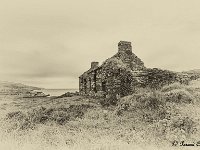 20170926 0940 1  Voor mij het Ierland wat ik in gedachten had, een ruïne van een oude boerderij met zicht op zee in het plaatsje Gortnakilly County Cork. : Ierland 2017