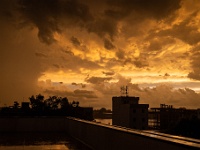 20221017-0001  A stormy sunrise. : Centre Point Inn, Hotels, Noord Cyprus, Plaatsen