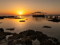 20221028-0026  Sunrise at the Arkin Palm Beach Hotel. : Arkin Palm Beach Hotel, Famagusta, Hotels, Luchten, Noord Cyprus, Plaatsen, Zonsop en ondergangen