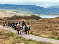 20131004 0110  Horseriders near Kylesku