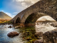 20181006 0233-HDR  Sligachan Bridge Skye. : Plaatsen, Schotland 2018, Skye, Sligachan, Sligachan