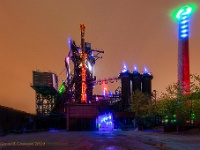 20191016 0106  Landschafspark Duisbburg onder stromende regen : Landschaftspark